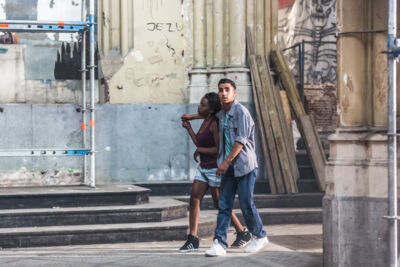 Setbezoek verfilming: "Black" @ Gésukerk St.-Joost-ten-Node, picture 52, photographed by Guy Danneels - FrontView Magazine