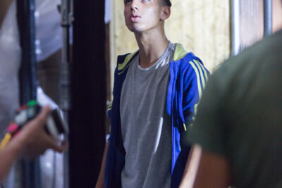 Setbezoek verfilming: "Black" @ Gésukerk St.-Joost-ten-Node, picture 64, photographed by Guy Danneels - FrontView Magazine