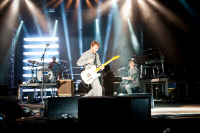 James Blunt @ Dranouter 2014, picture 1, photographed by Devid Camerlynck - FrontView Magazine