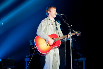 James Blunt @ Dranouter 2014, picture 5, photographed by Devid Camerlynck - FrontView Magazine