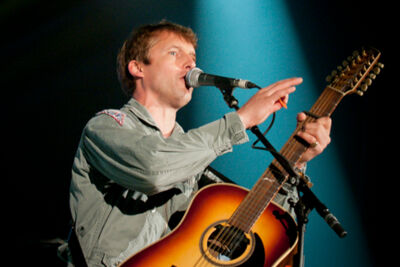 James Blunt @ Dranouter 2014, picture 21, photographed by Devid Camerlynck - FrontView Magazine