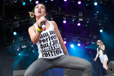 Slongs Dievanongs @ Suikerrock 2014, picture 16, photographed by Koen Rondelez - FrontView Magazine