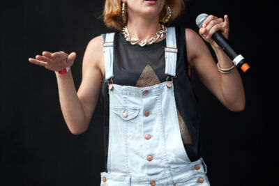 Slongs Dievanongs @ Suikerrock 2014, picture 21, photographed by Koen Rondelez - FrontView Magazine