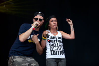Slongs Dievanongs @ Suikerrock 2014, picture 27, photographed by Koen Rondelez - FrontView Magazine
