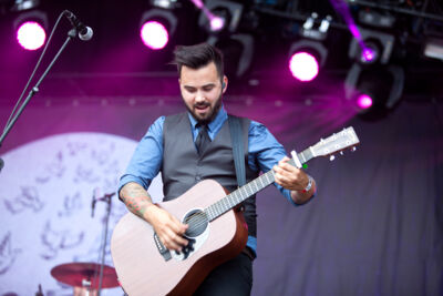 Urbanus & De Fanfaar @ Suikerrock 2014, foto 29, foto's door Koen Rondelez - FrontView Magazine