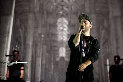 Woodkid @ Ronquières Festival 2014, picture 12, photographed by Magali Decamps - FrontView Magazine