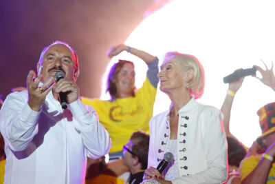 Nicole & Hugo special guest @ Antwerpen Zingt 2014, foto 6, foto's door Steven Stausens - FrontView Magazine