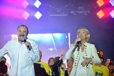 Nicole & Hugo special guest @ Antwerpen Zingt 2014, foto 18, foto's door Steven Stausens - FrontView Magazine