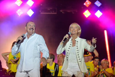 Nicole & Hugo special guest @ Antwerpen Zingt 2014, foto 26, foto's door Steven Stausens - FrontView Magazine