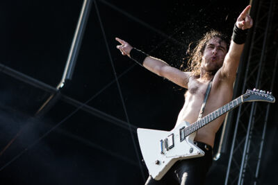 Airbourne @ See-Rock Festival 2014, picture 1, photographed by Dorien Goetschalckx - FrontView Magazine