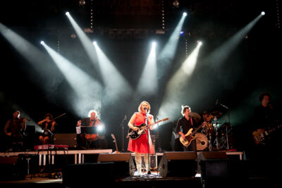 Hannelore Bedert @ dranouter 2014, foto 1, foto's door Devid Camerlynck - FrontView Magazine