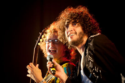 La Chiva Gantiva @ dranouter 2014, picture 12, photographed by Devid Camerlynck - FrontView Magazine