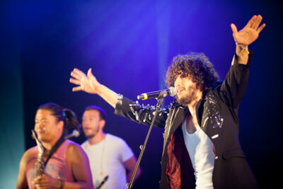 La Chiva Gantiva @ dranouter 2014, picture 20, photographed by Devid Camerlynck - FrontView Magazine