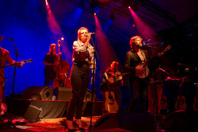 Broken Circle Breakdown Bluegrass Band Openluchttheater Rivierenhof, foto 18, foto's door Youri Vanlommel - FrontView Magazine