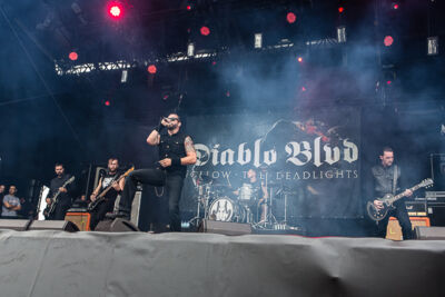 Diablo Blvd @ Alcatraz Hard Rock & Metal Fest, foto 5, foto's door Edwin Houdevelt - FrontView Magazine