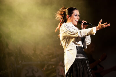Within Temptation @ Cityrock Leeuwarden 2014, foto 3, foto's door Dorien Goetschalckx - FrontView Magazine