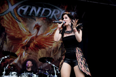 Xandria @ Cityrock Leeuwarden 2014, picture 1, photographed by Dorien Goetschalckx - FrontView Magazine