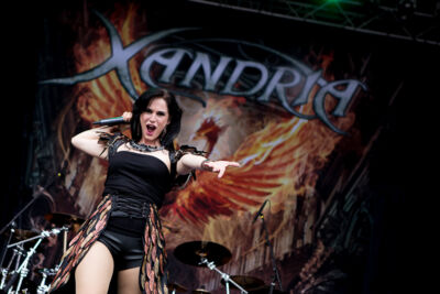 Xandria @ Cityrock Leeuwarden 2014, picture 11, photographed by Dorien Goetschalckx - FrontView Magazine