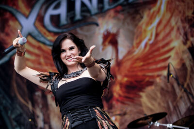 Xandria @ Cityrock Leeuwarden 2014, picture 23, photographed by Dorien Goetschalckx - FrontView Magazine