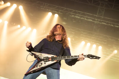 Megadeth @ Into the Grave 2014, foto 7, foto's door Dorien Goetschalckx - FrontView Magazine