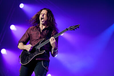 Megadeth @ Into the Grave 2014, foto 8, foto's door Dorien Goetschalckx - FrontView Magazine
