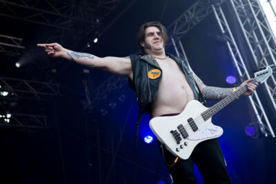 Schirenc Plays Pungent Stench @ Into the Grave 2014, picture 1, photographed by Dorien Goetschalckx - FrontView Magazine