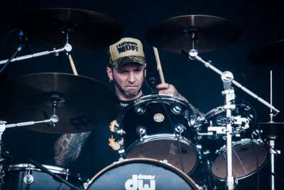 Schirenc Plays Pungent Stench @ Into the Grave 2014, picture 8, photographed by Dorien Goetschalckx - FrontView Magazine