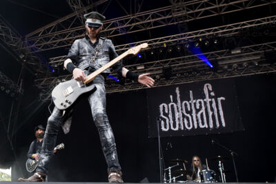 Sólstafir @ Into the Grave 2014, picture 1, photographed by Dorien Goetschalckx - FrontView Magazine