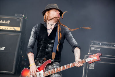 Sólstafir @ Into the Grave 2014, picture 25, photographed by Dorien Goetschalckx - FrontView Magazine
