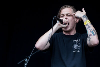 Teethgrinder @ Into the Grave 2014, picture 3, photographed by Dorien Goetschalckx - FrontView Magazine