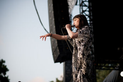 Arsenal @ Brussels Summer Festival 2014, picture 2, photographed by Magali Decamps - FrontView Magazine