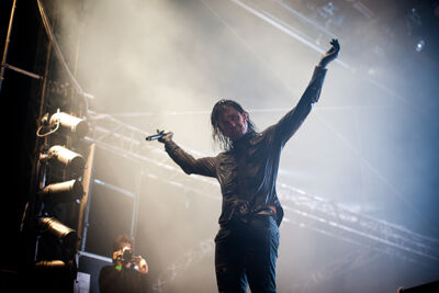 Channel Zero @ Brussels Summer Festival 2014, picture 4, photographed by Magali Decamps - FrontView Magazine