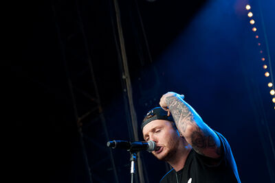 James Arthur @ Brussels Summer Festival 2014, picture 10, photographed by Magali Decamps - FrontView Magazine