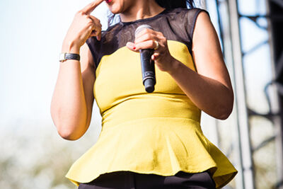 Rozalla @ Nostalgie Beach Festival 2014, picture 5, photographed by Elke Briers - FrontView Magazine