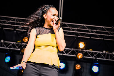 Rozalla @ Nostalgie Beach Festival 2014, picture 13, photographed by Elke Briers - FrontView Magazine