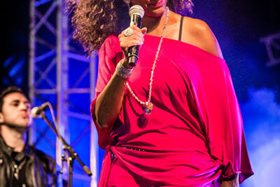 Sister Sledge @ Nostalgie Beach Festival 2014, picture 4, photographed by Elke Briers - FrontView Magazine