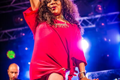 Sister Sledge @ Nostalgie Beach Festival 2014, picture 6, photographed by Elke Briers - FrontView Magazine