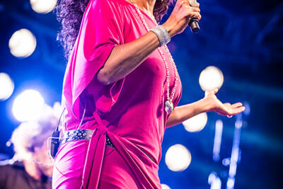 Sister Sledge @ Nostalgie Beach Festival 2014, picture 14, photographed by Elke Briers - FrontView Magazine