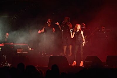 Axelle Red @ Brussels Summer Festival, picture 8, photographed by Wim Patry - FrontView Magazine