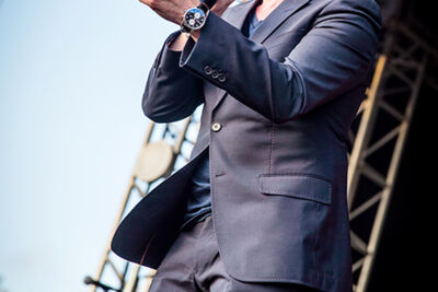 Rick Astley @ Nostalgie Beach Festival 2014, foto 6, foto's door Elke Briers - FrontView Magazine