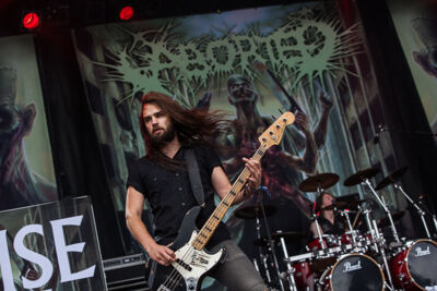 Aborted @ Summer Breeze 2014, foto 15, foto's door Dorien Goetschalckx - FrontView Magazine