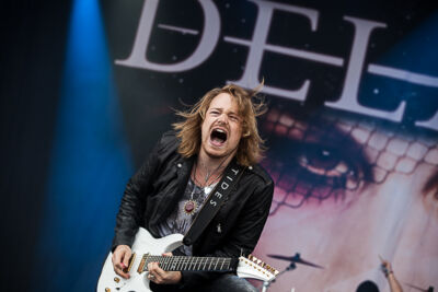 Delain @ Summer Breeze 2014, picture 10, photographed by Dorien Goetschalckx - FrontView Magazine