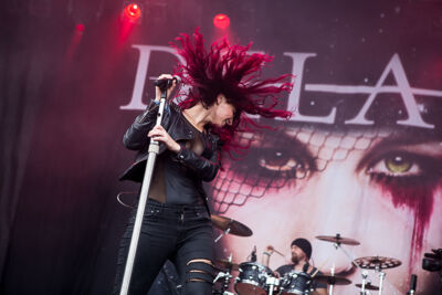 Delain @ Summer Breeze 2014, picture 12, photographed by Dorien Goetschalckx - FrontView Magazine