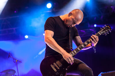 Anneke Van Giersbergen @ Summer Breeze 2014, picture 2, photographed by Dorien Goetschalckx - FrontView Magazine
