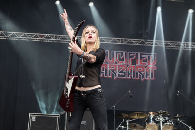 Crucified Barbara @ Summer Breeze 2014, picture 5, photographed by Dorien Goetschalckx - FrontView Magazine