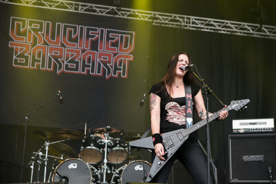 Crucified Barbara @ Summer Breeze 2014, picture 6, photographed by Dorien Goetschalckx - FrontView Magazine