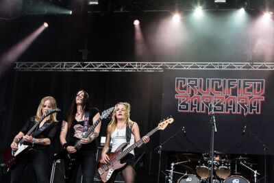 Crucified Barbara @ Summer Breeze 2014, picture 12, photographed by Dorien Goetschalckx - FrontView Magazine