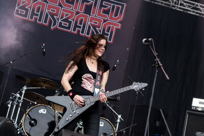 Crucified Barbara @ Summer Breeze 2014, picture 14, photographed by Dorien Goetschalckx - FrontView Magazine