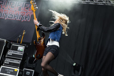 Crucified Barbara @ Summer Breeze 2014, picture 15, photographed by Dorien Goetschalckx - FrontView Magazine