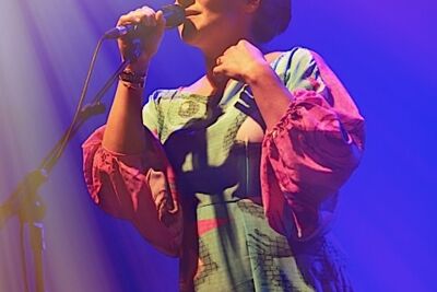 Emiliana Torrini @ Brussels Summer Festival, picture 1, photographed by Wim Patry - FrontView Magazine